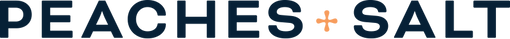 Peaches + Salt Swim logo